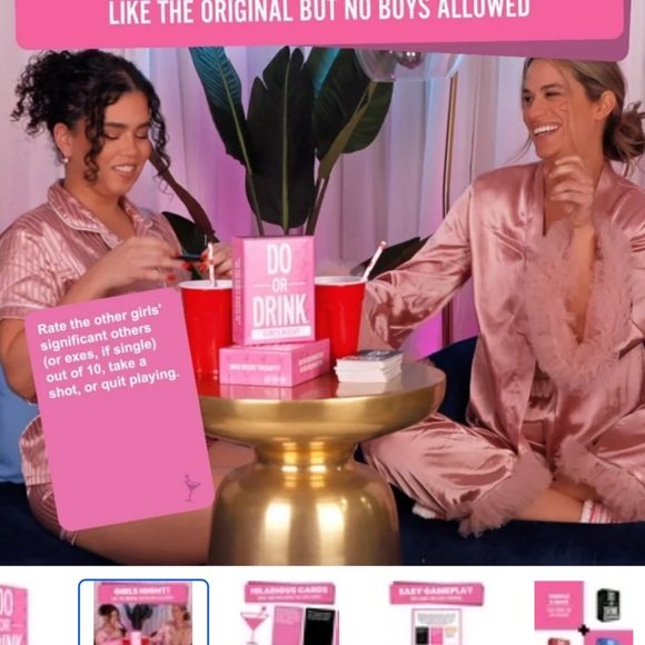 Other - Pink 'Do or Drink' Girls Night Game